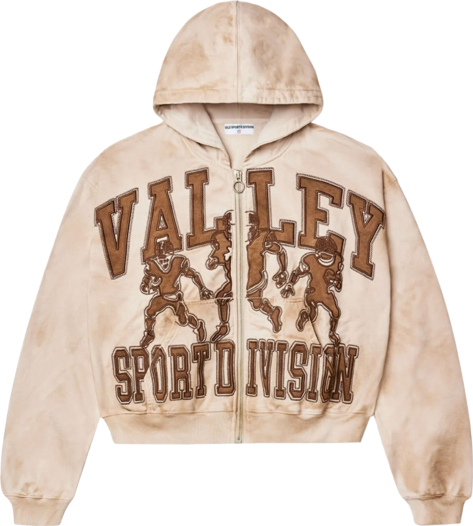 Vale Forever Mud Friday Zip Up Hoodie - Tan | Editorialist