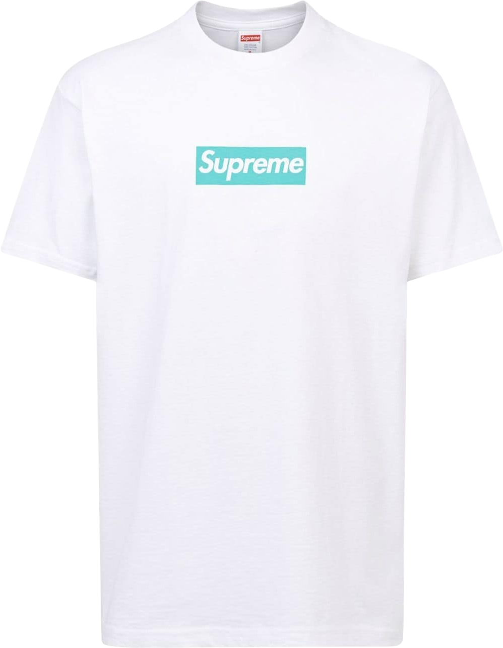 Supreme X Tiffany & Co. Box Logo T-Shirt - White | Editorialist