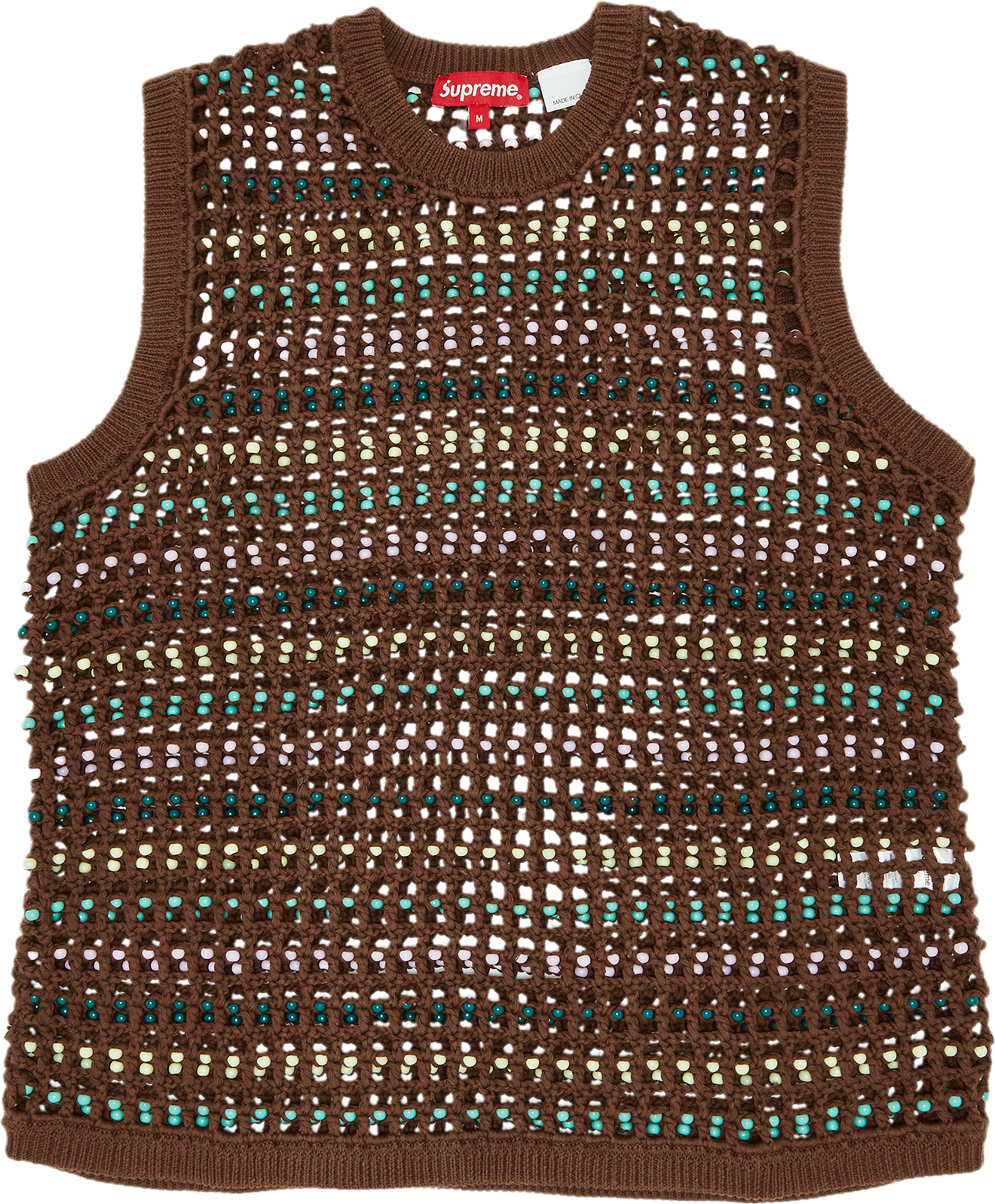 新品　Supreme Chenille Sweater Vest beige Supreme Chenille Sweater Vest - Tan | Editorialist