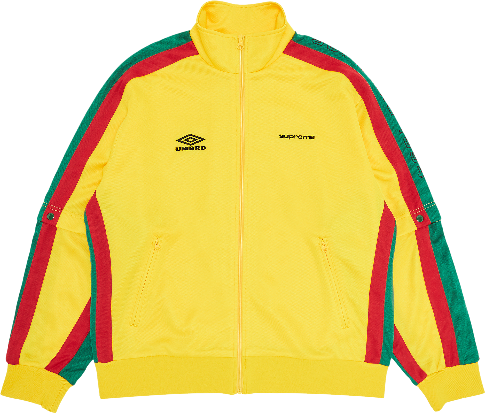 Supreme Umbro Snap Sleeve Jacket 即購入可 SUPREME UMBRO SNAP SLEEVE JACKET (LARGE) (LIGHT GREY) SS23 TRACK