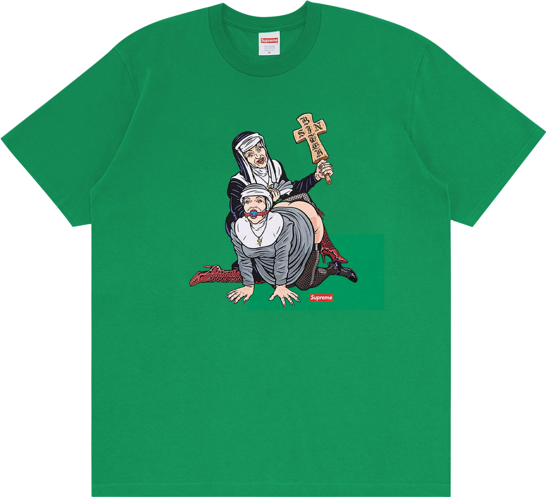 トップス Supreme Nuns Tee 25822110~green_0_transparent.png