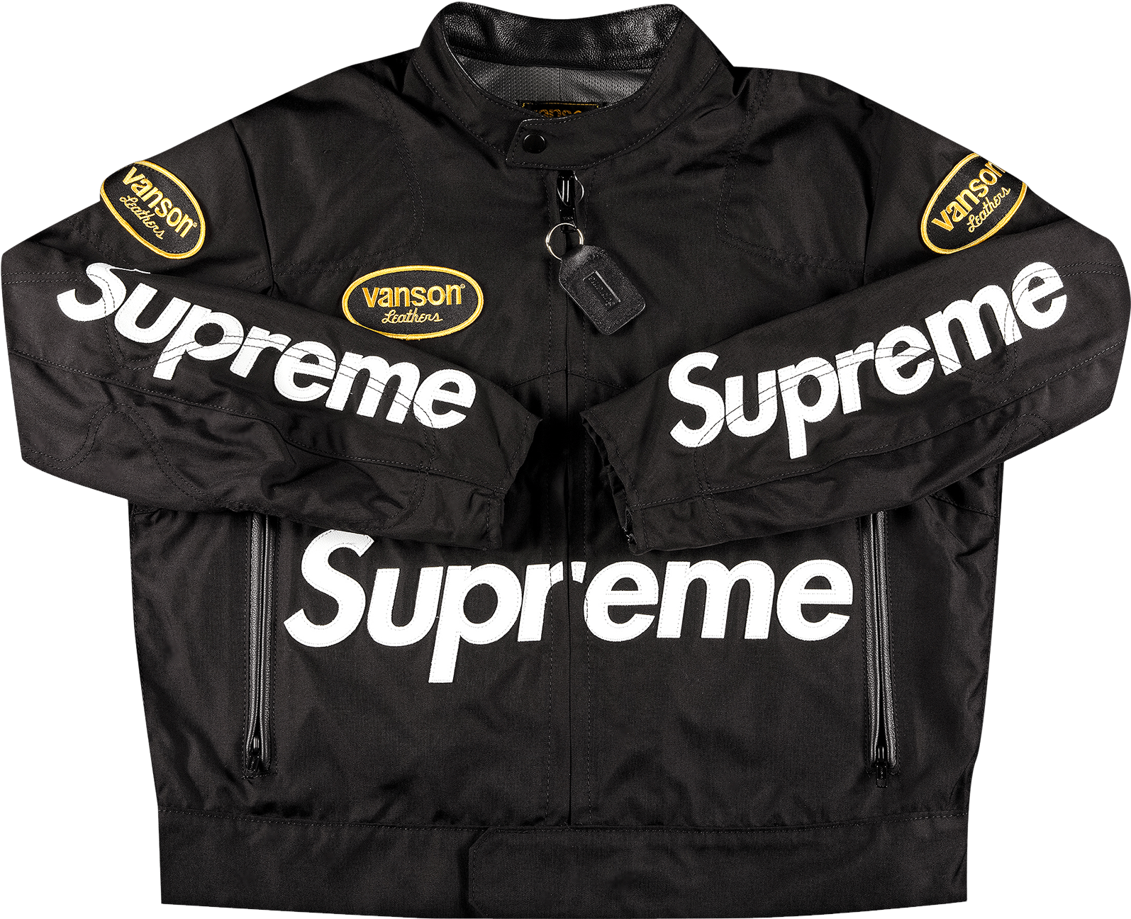 ジャケット・アウター Supreme Vanson Leathers Cordura Jacket Supreme Vanson Leathers Cordura Jacket (SS26) Black Men's - SS26 - US