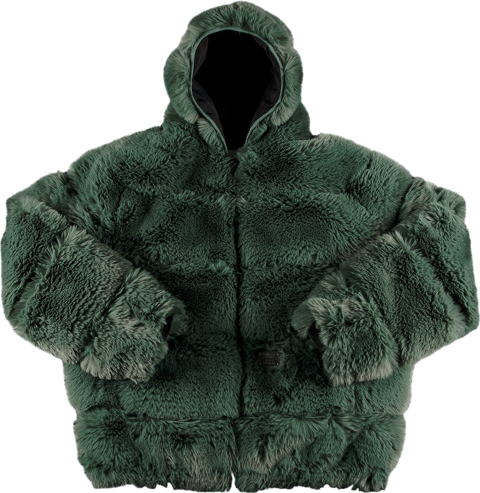 Supreme X Wtaps Faux Fur Hooded Jacket - Green | Editorialist