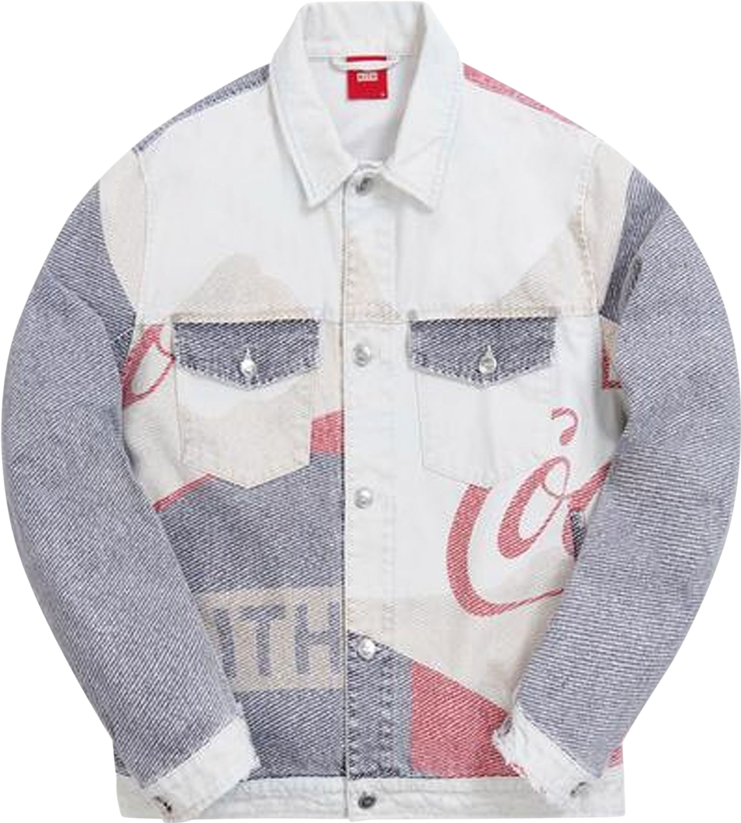 Kith Puffed Jase Paisley Denim Jacket - Light Indigo | Editorialist