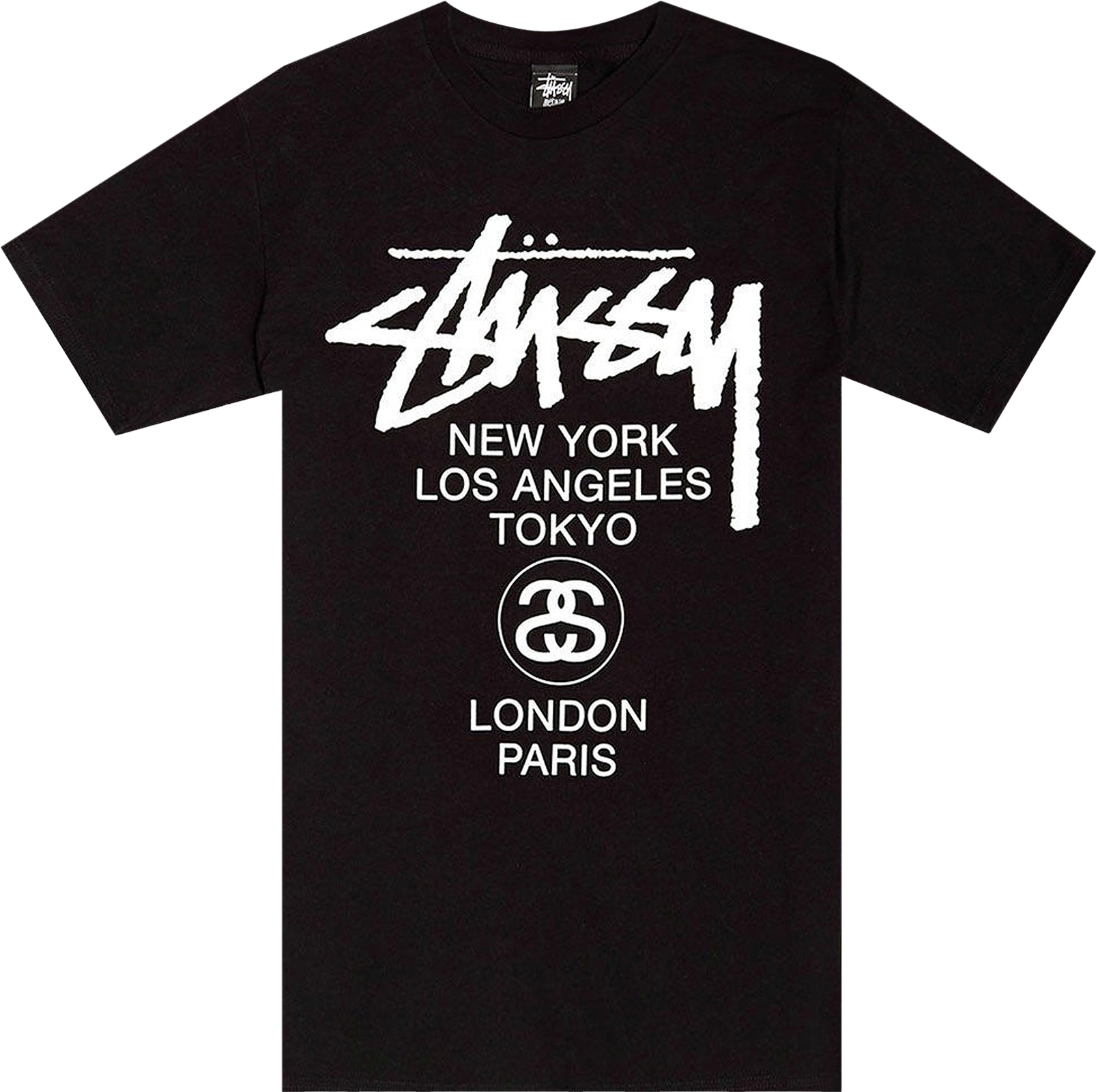 StüSsy World Tour Long-Sleeve Tee - Cream | Editorialist