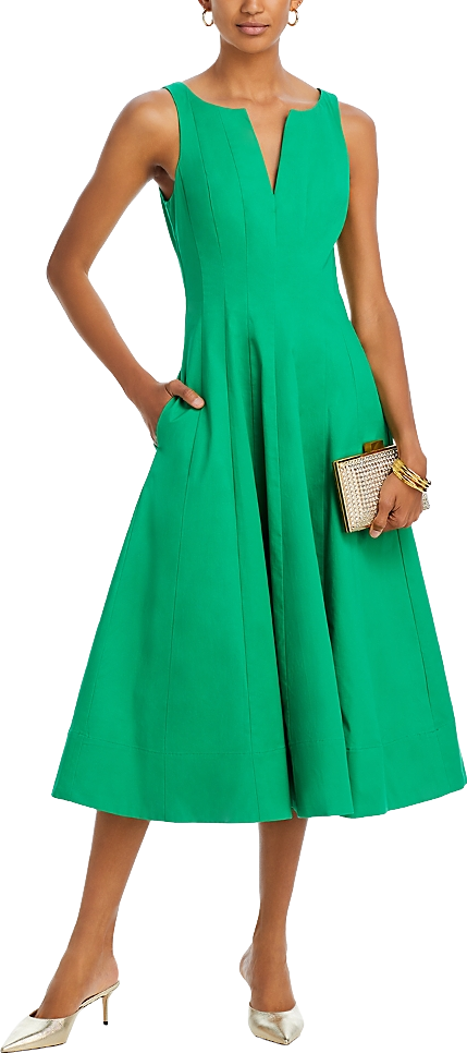 aqua women's paneled midi dress reviews AQUA Paneled Midi Dress - Exclusive - Navy