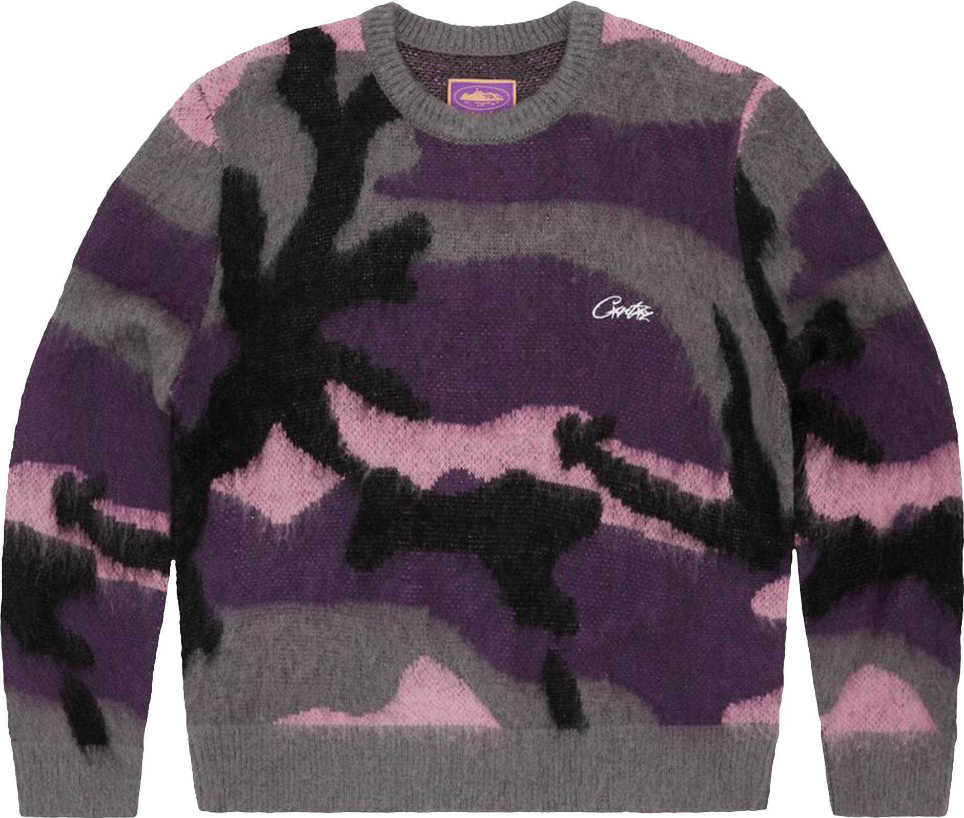 Corteiz Mohair Knit Sweater - Multicolor | Editorialist