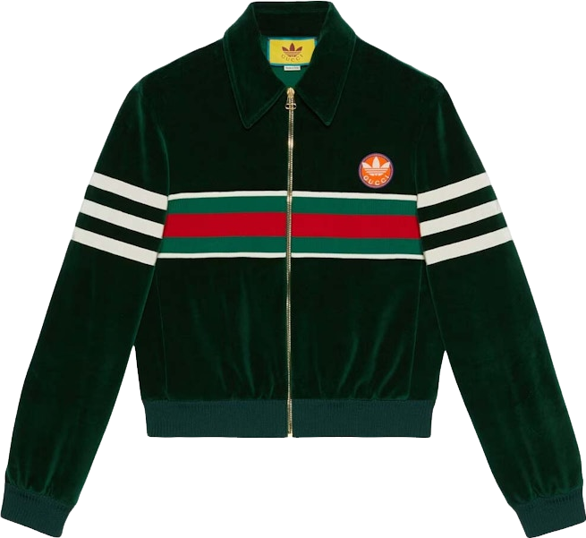 Gucci X Adidas Zip Jacket - Green | Editorialist