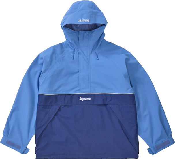 Supreme Gore-Tex Anorak - Blue | Editorialist