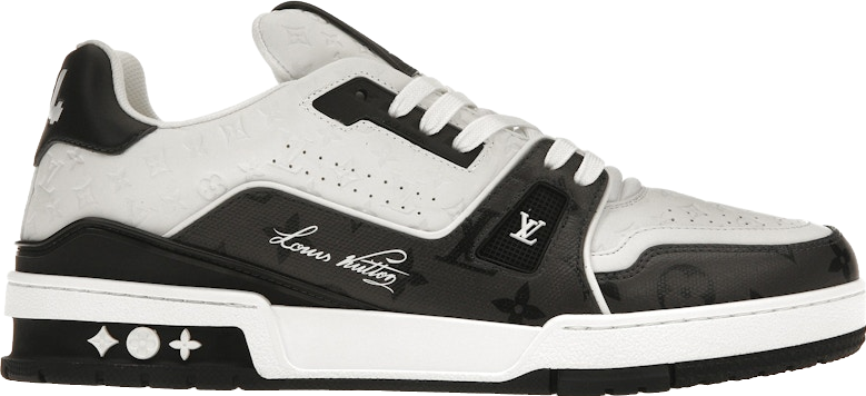 Louis Vuitton Trainer #54 - Black/White | Editorialist