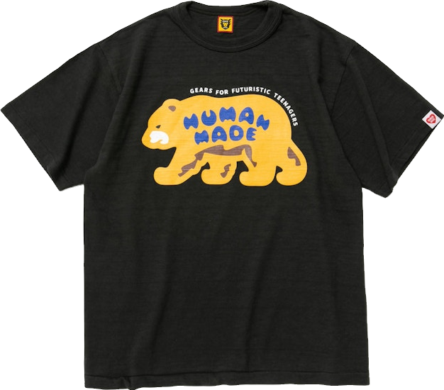 Human Made Bear Graphic #10 T-Shirt - White | Editorialist