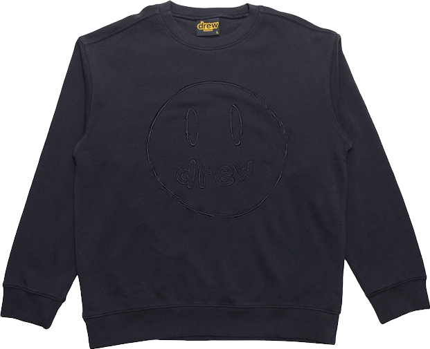 Drew House Sketch Mascot Crewneck Sweatshirt - Black | Editorialist