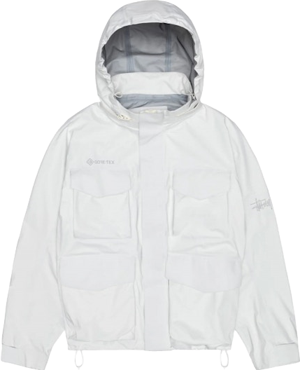 StüSsy Gore-Tex M65 Jacket - Bone | Editorialist