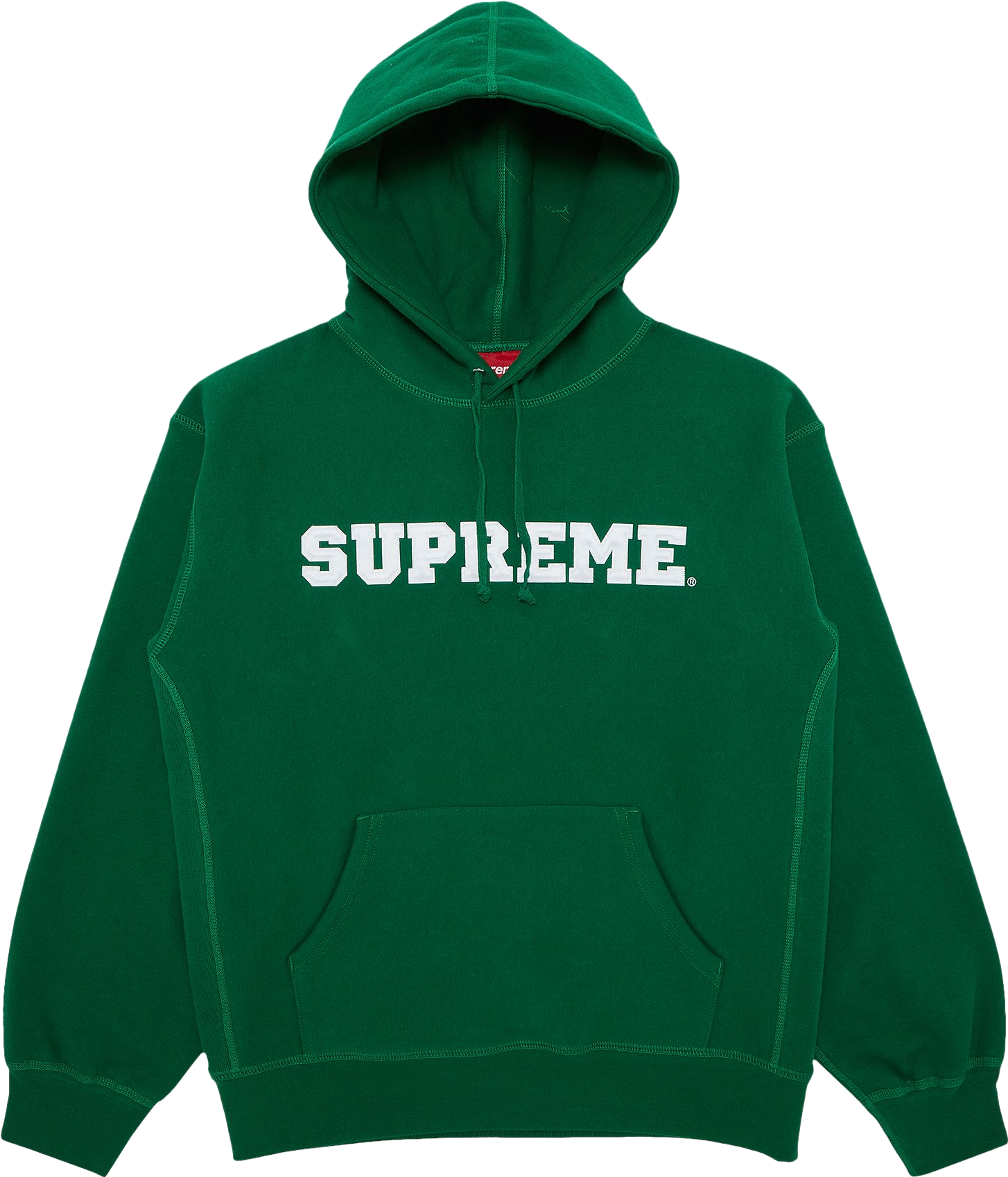 Supreme Glitter Arc Hooded Sweatshirt - Blue | Editorialist