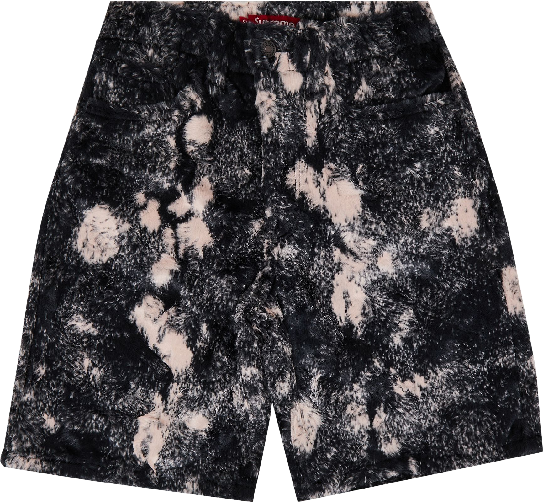 Supreme Faux Fur Short - Black | Editorialist