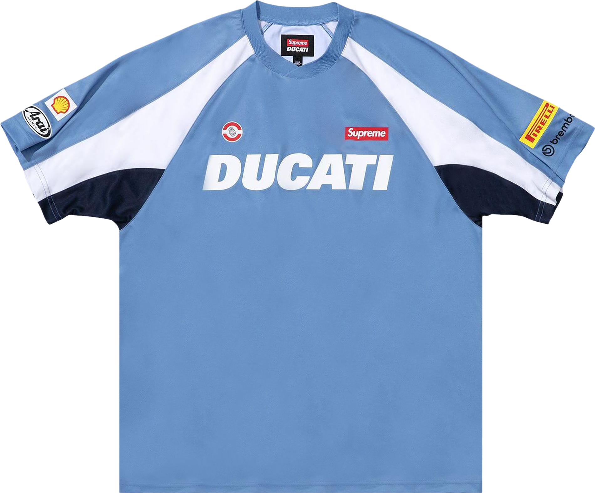 Supreme X Ducati Soccer Jersey - Black | Editorialist