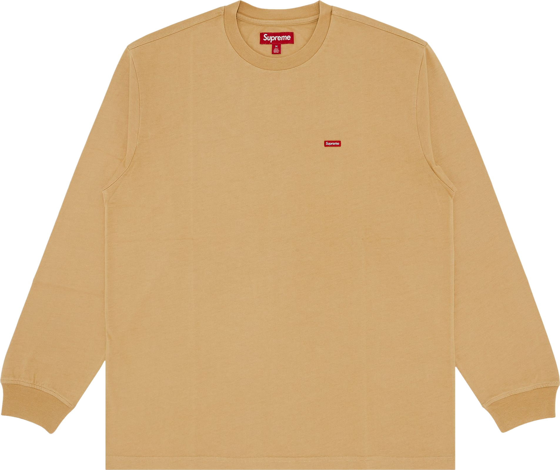 Supreme Small Box Long-Sleeve Tee - Brown | Editorialist
