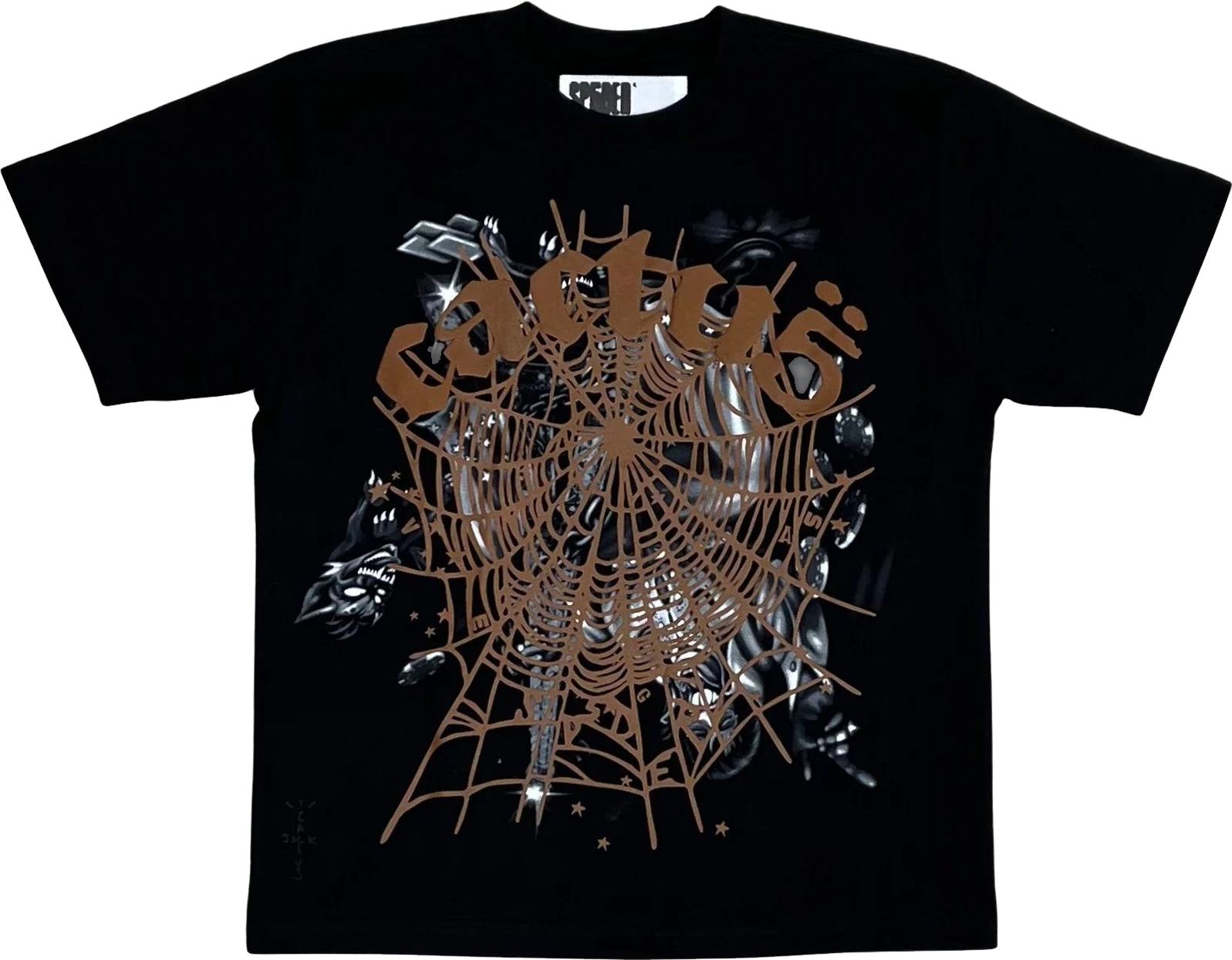 TRAVIS SCOTT Cactus Jack X Sp5der Days Before Rodeo Iii Tee