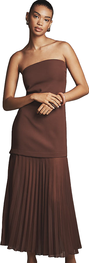 brown maxi sun dress Austin Convertible in brown| Mocha Oversized Maxi Dress | Guest wedding dress neck shape add a IKEA STOREMOLLA 5-drawer dresser, Shoe Size_8 Waist Size:32