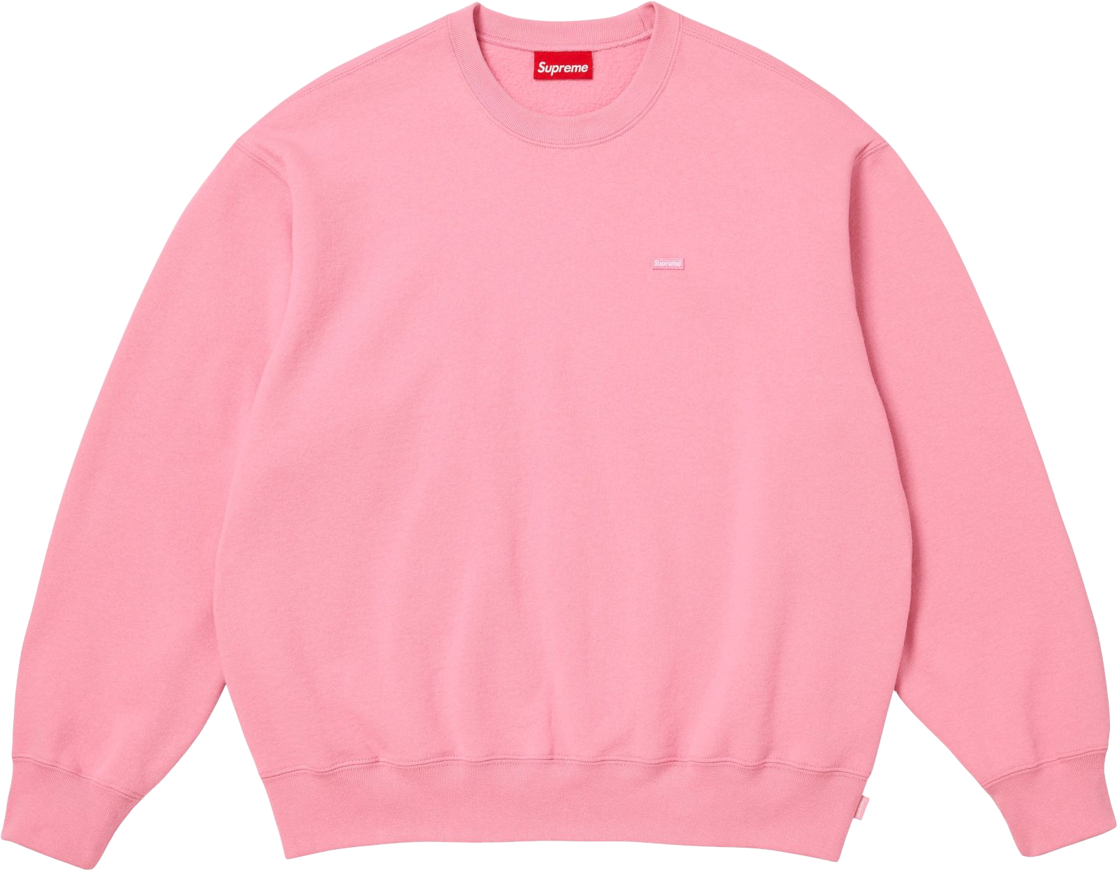 トップス Supreme Small Box Crewneck 23ss Pink Supreme Small Box Crewneck - Pink | Editorialist