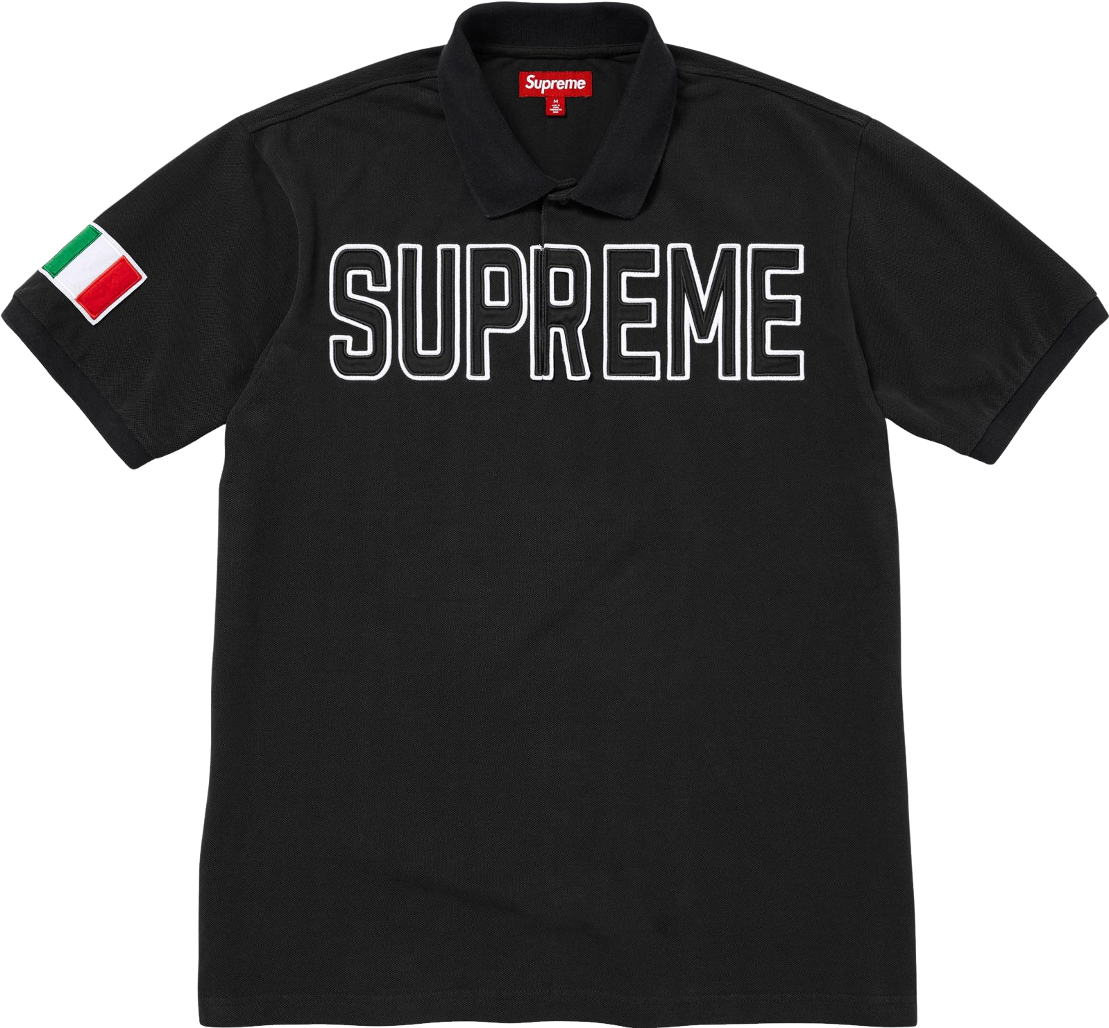 トップス Supreme Twill Applique Polo Navy L Supreme Twill Appliqué Polo Shirt - Navy Blue | Editorialist
