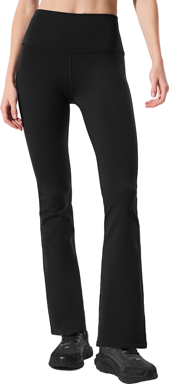 Alo Yoga Airbrush High-Waist 7/8 Bootcut Legging - Black - 30% Off