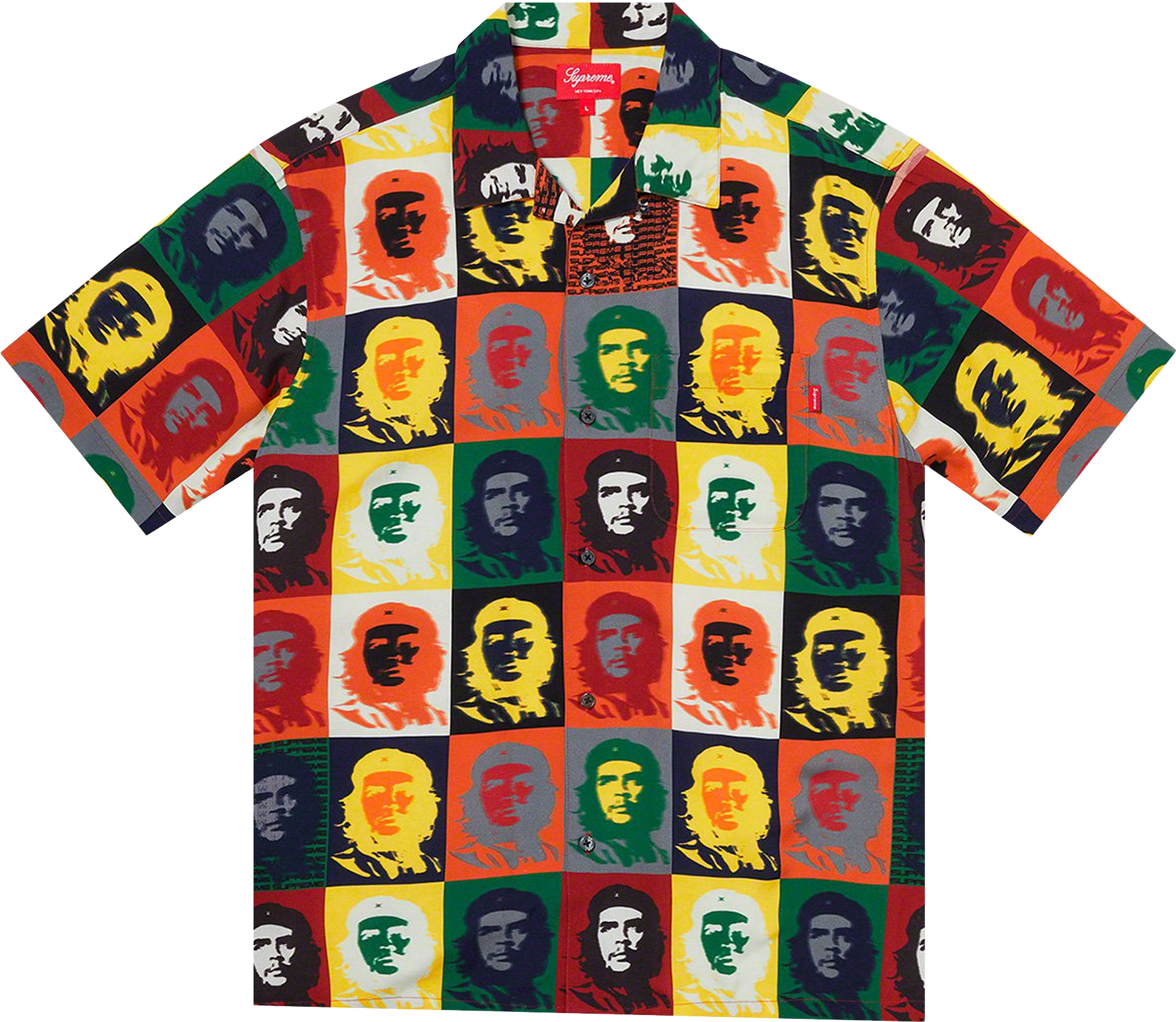 Supreme Shadow Plaid Rayon Shirt - Black | Editorialist