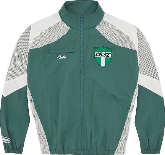 CORTEIZ Olympic Shuku Nigeria Jacket - Green/white | Editorialist