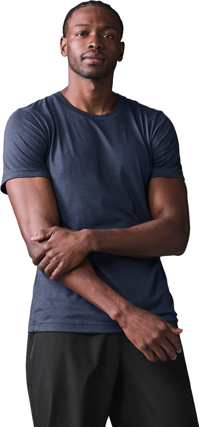 Alo Yoga Triumph T-Shirt - Gravel | Editorialist