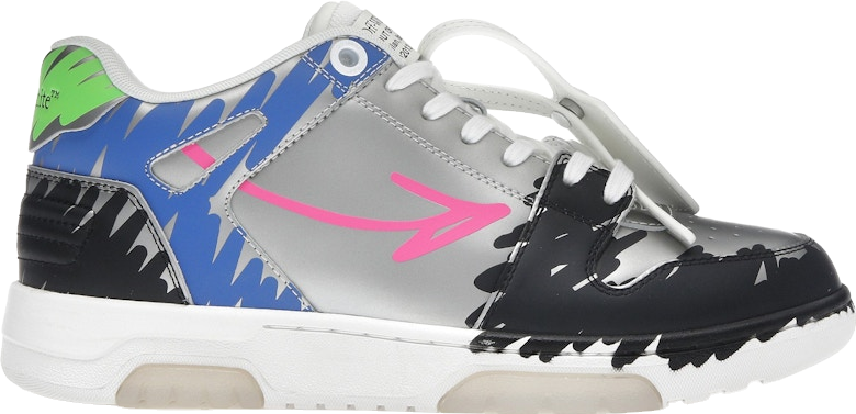 Off-White x Bstroy Out of Office (Grey/Pink), Size 43 (10) Off-White x Bstroy Out of Office sneakers Grey/ Pink/ Off  main image 3