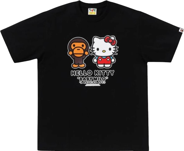 A Bathing Ape Baby Milo X Hello Kitty Ginza Exclusive T-Shirt