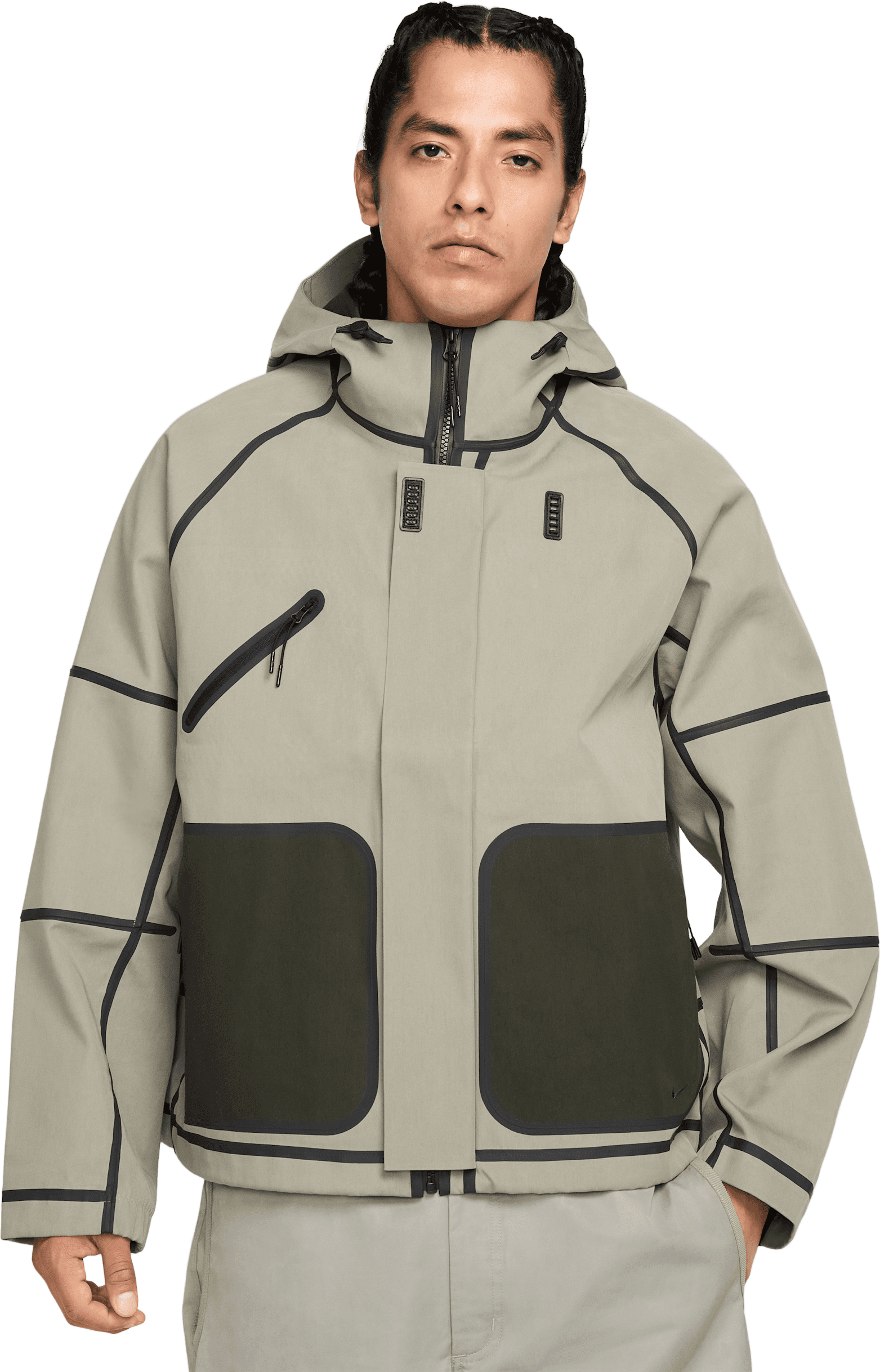 Nike Tech Storm-Fit Hooded Jacket In Green - 31% Off | Editorialist