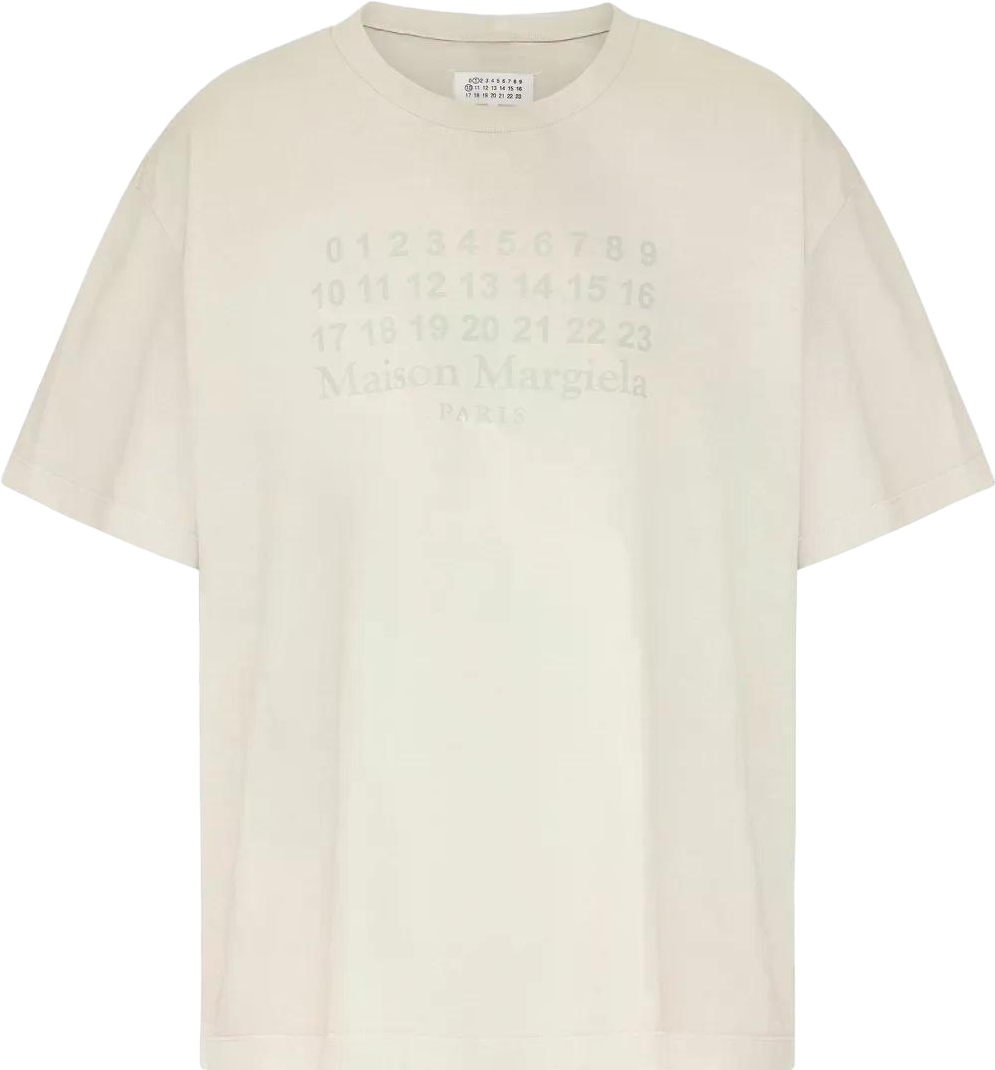 Maison Margiela Memory Of Logo T-Shirt - Neutrals | Editorialist