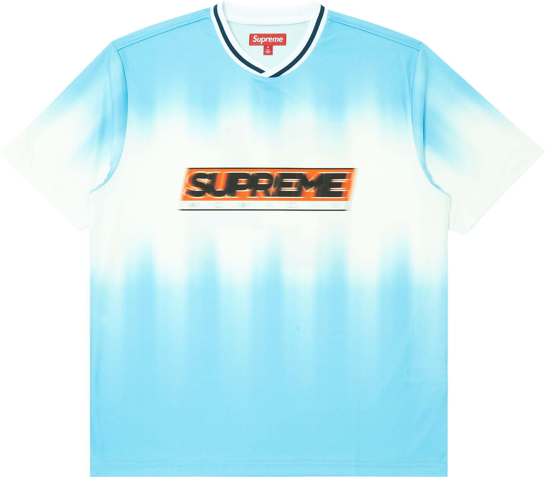Supreme Blur Soccer Jersey - Blue | Editorialist