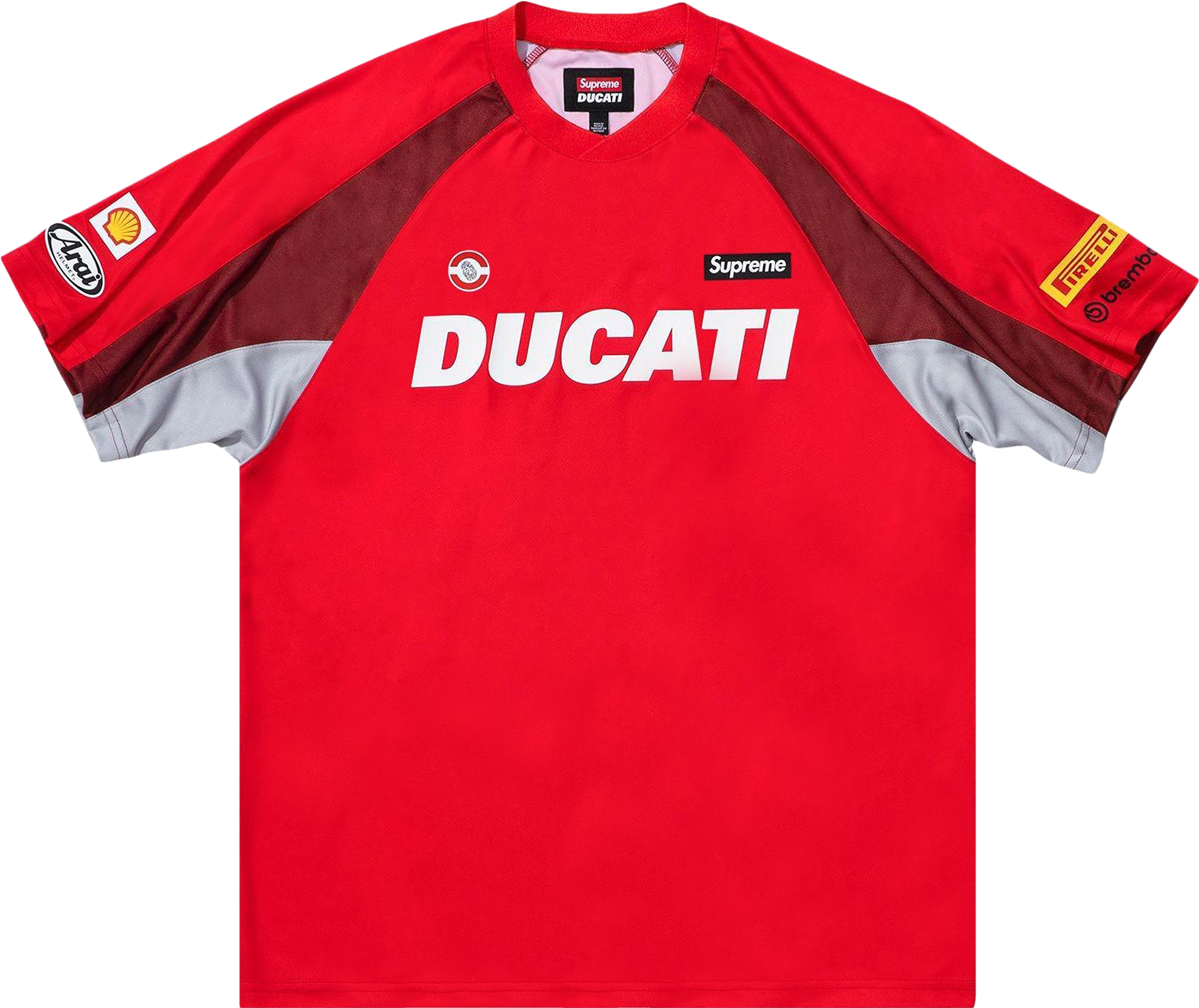 Supreme X Ducati Soccer Jersey - Black | Editorialist