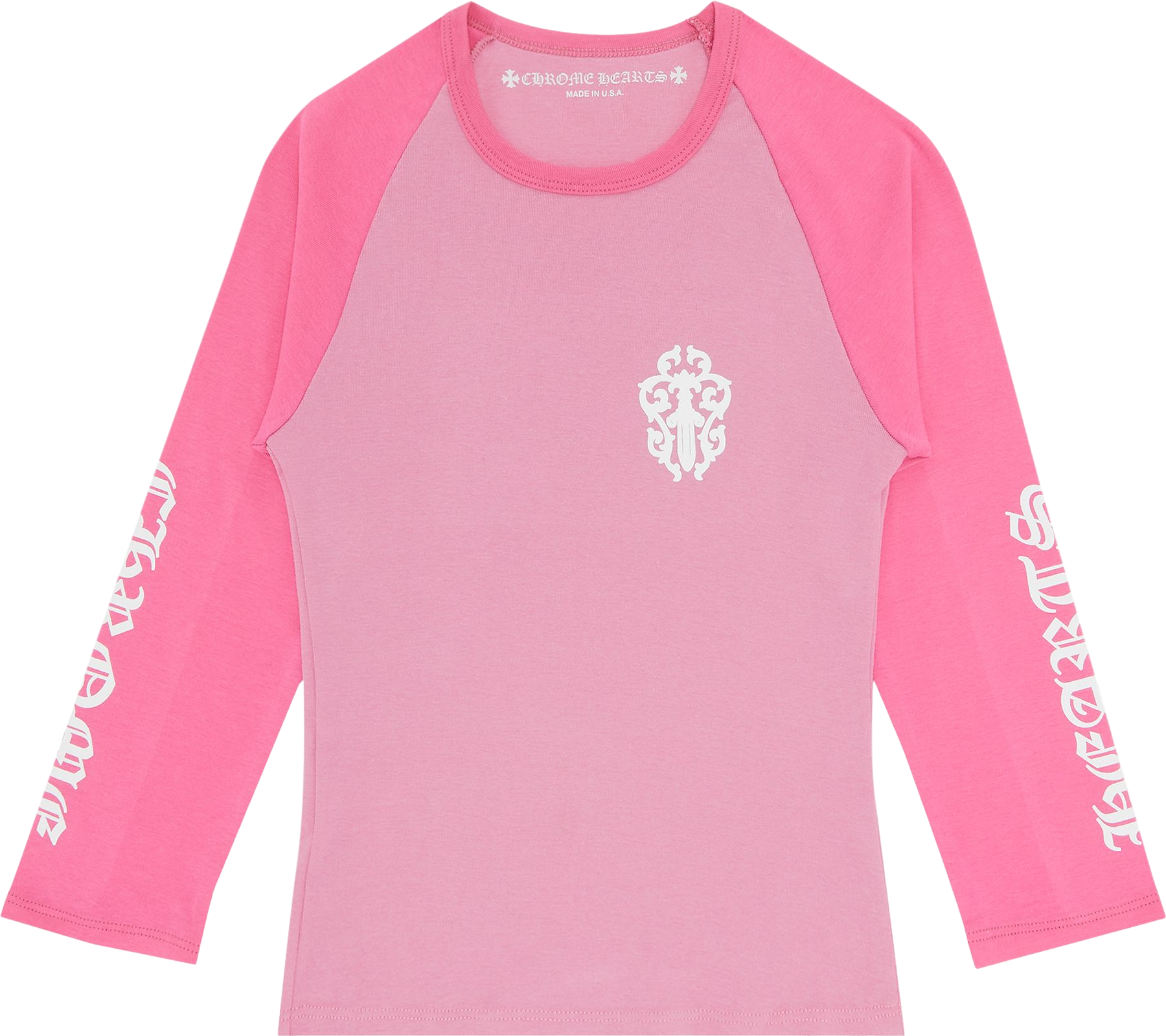 Chrome Hearts Dagger Long-sleeve Tee - Pink | Editorialist