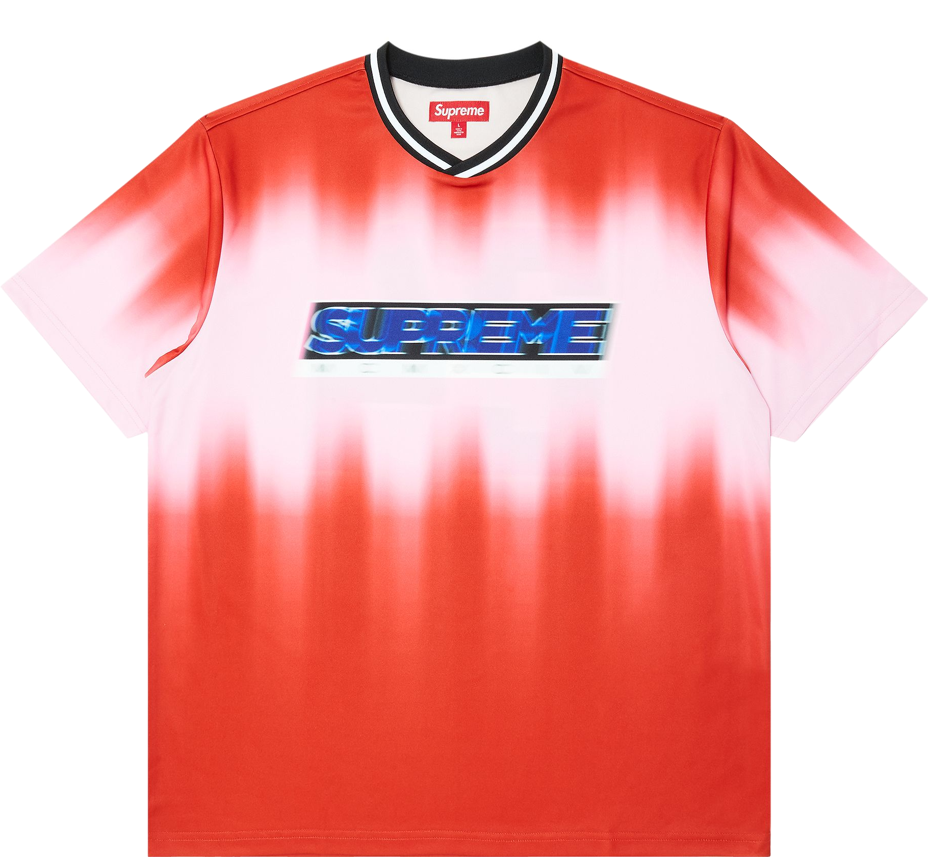 Supreme Blur Soccer Jersey - Blue | Editorialist