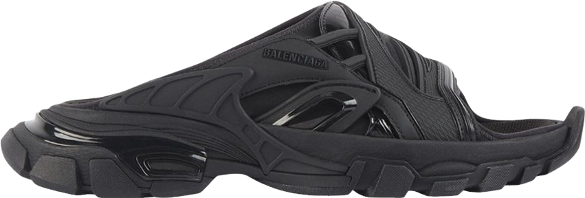 Buy Balenciaga Track Slide Sandals - Black At 30% Off | Editorialist