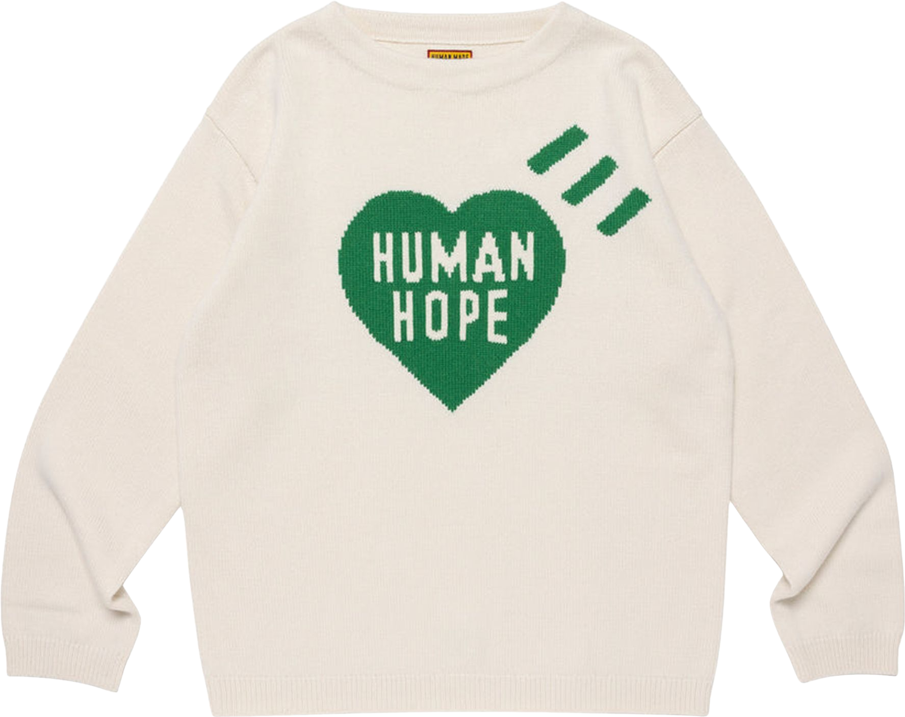 HUMAN MADE Low Gauge Knit Sweater - Black | Editorialist