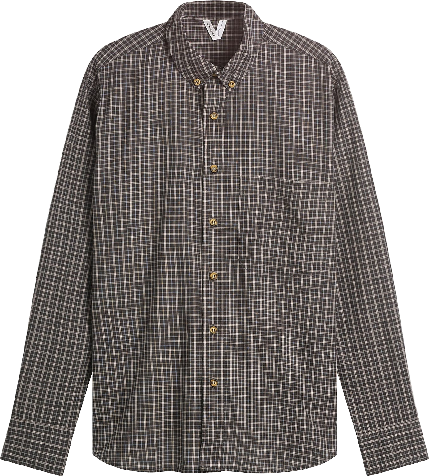 Gimaguas Jeremy Check Print Shirt - Checks | Editorialist