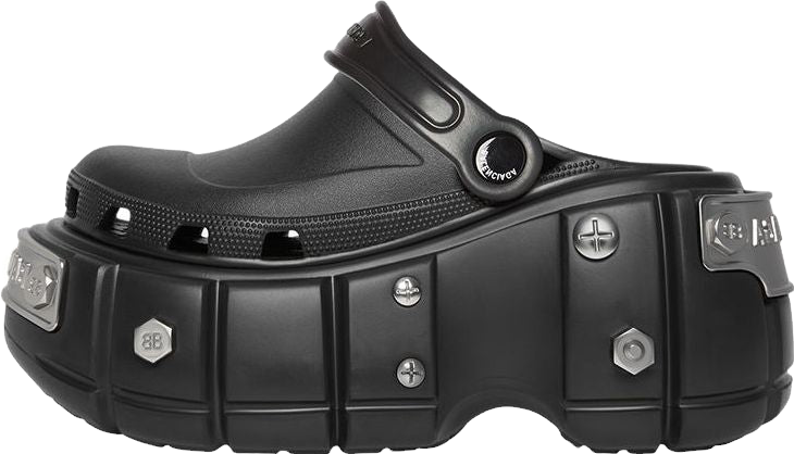 Balenciaga Hardcrocs Slide X Crocs In Black - 56% Off | Editorialist