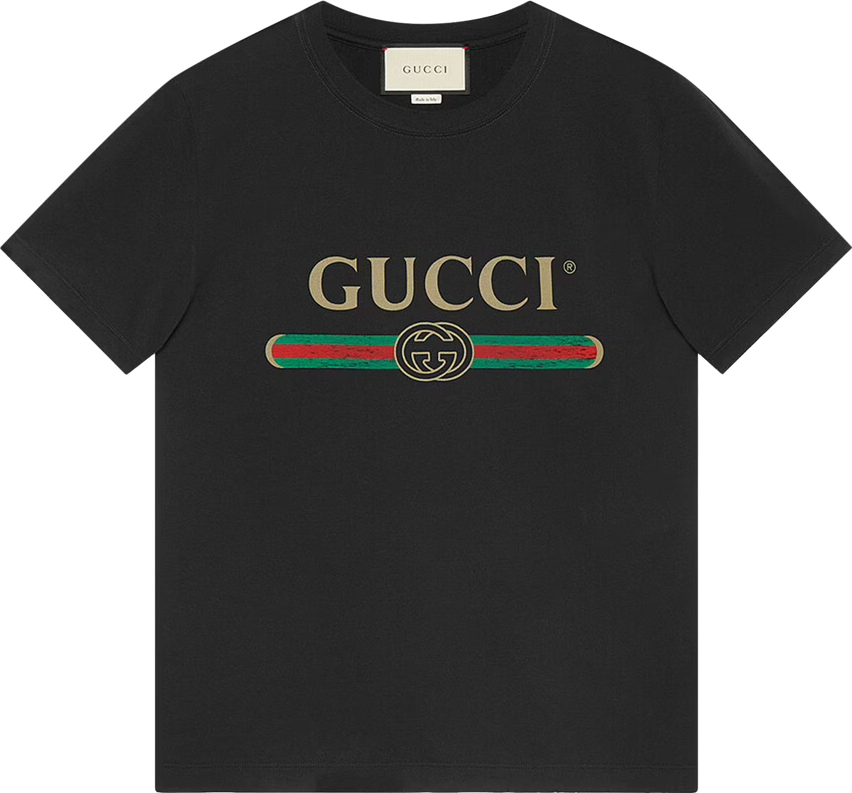 Gucci Washed Jersey Oversize T-Shirt - Black | Editorialist