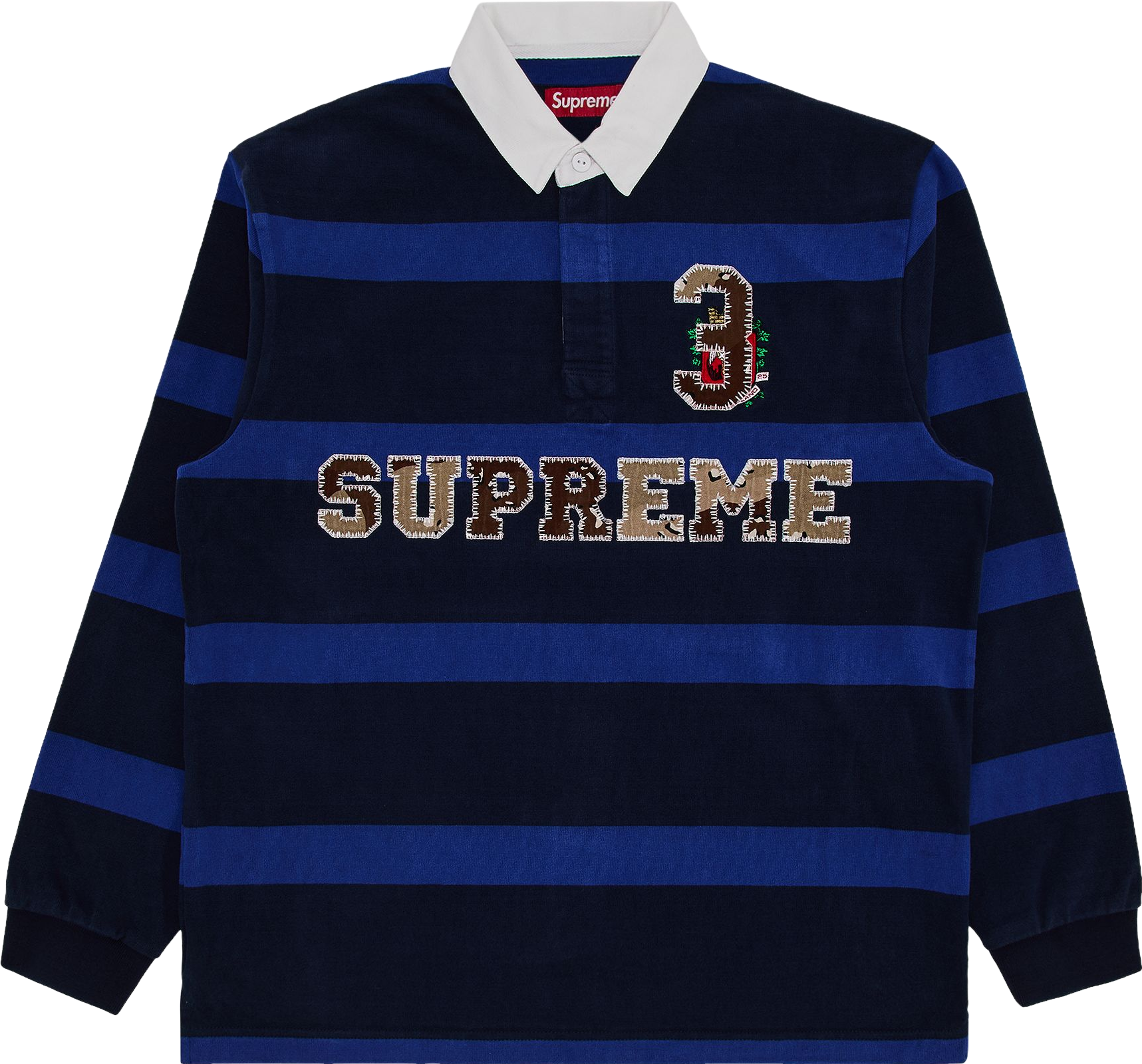 Supreme Stripe Rugby - Blue | Editorialist