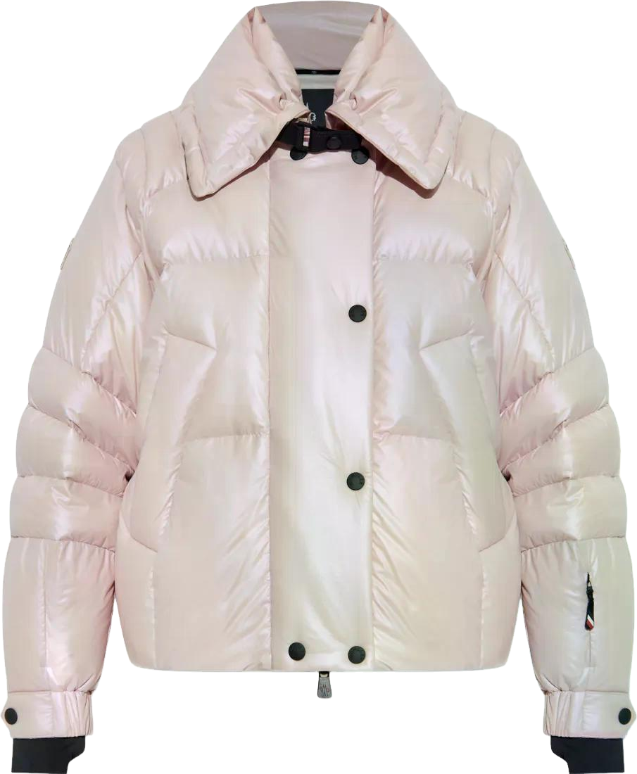 Moncler Jeita Button Down Ski Jacket - Pink | Editorialist