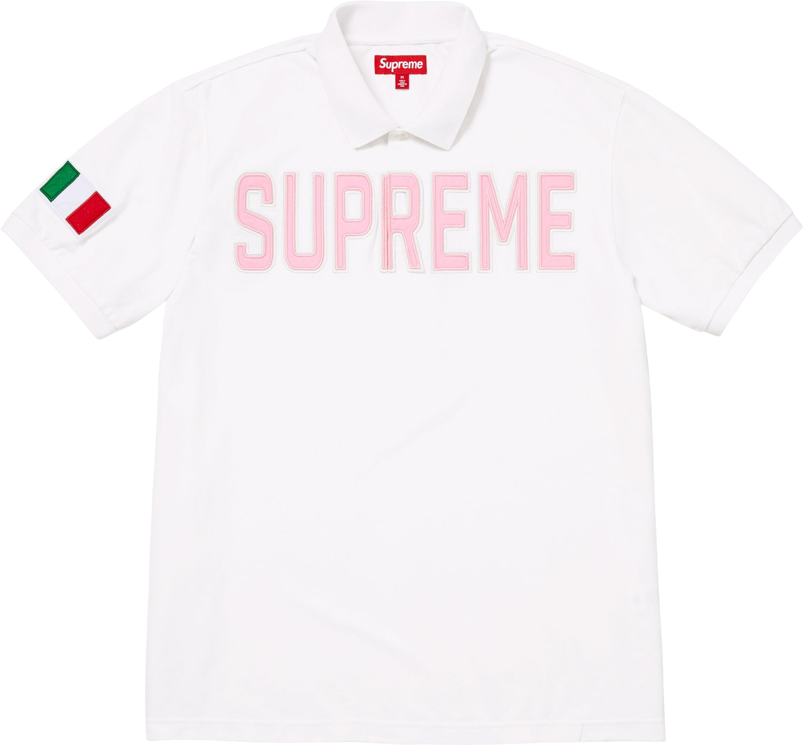 Supreme Twill Appliqué Polo - Green | Editorialist