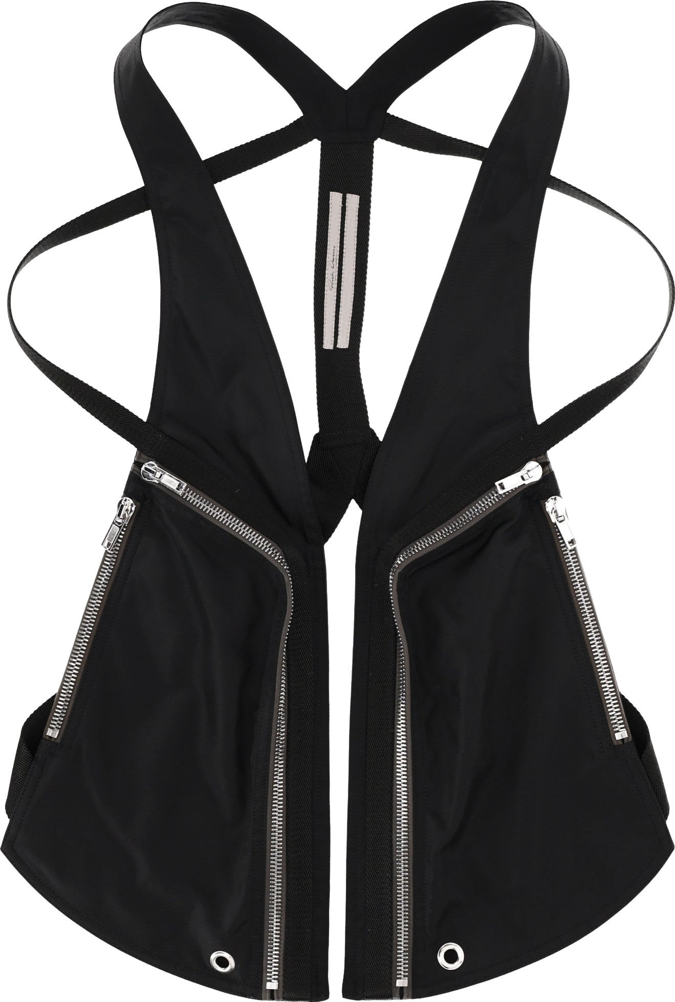 Buy Rick Owens Black Bauhaus Vest - 09 Black At 60% Off | Editorialist