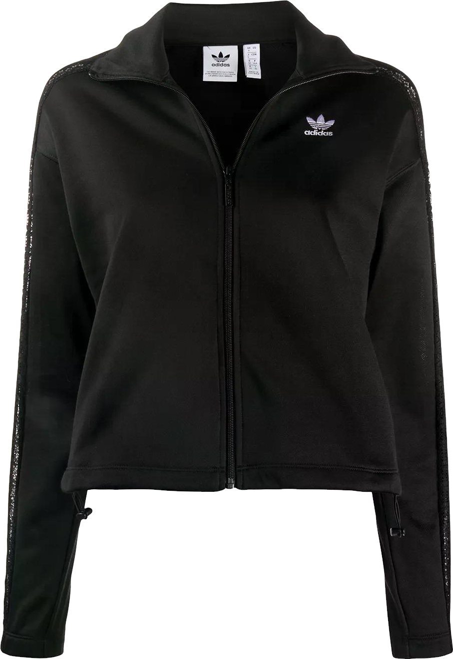Adidas Originals Lace Track Jacket - Black | Editorialist