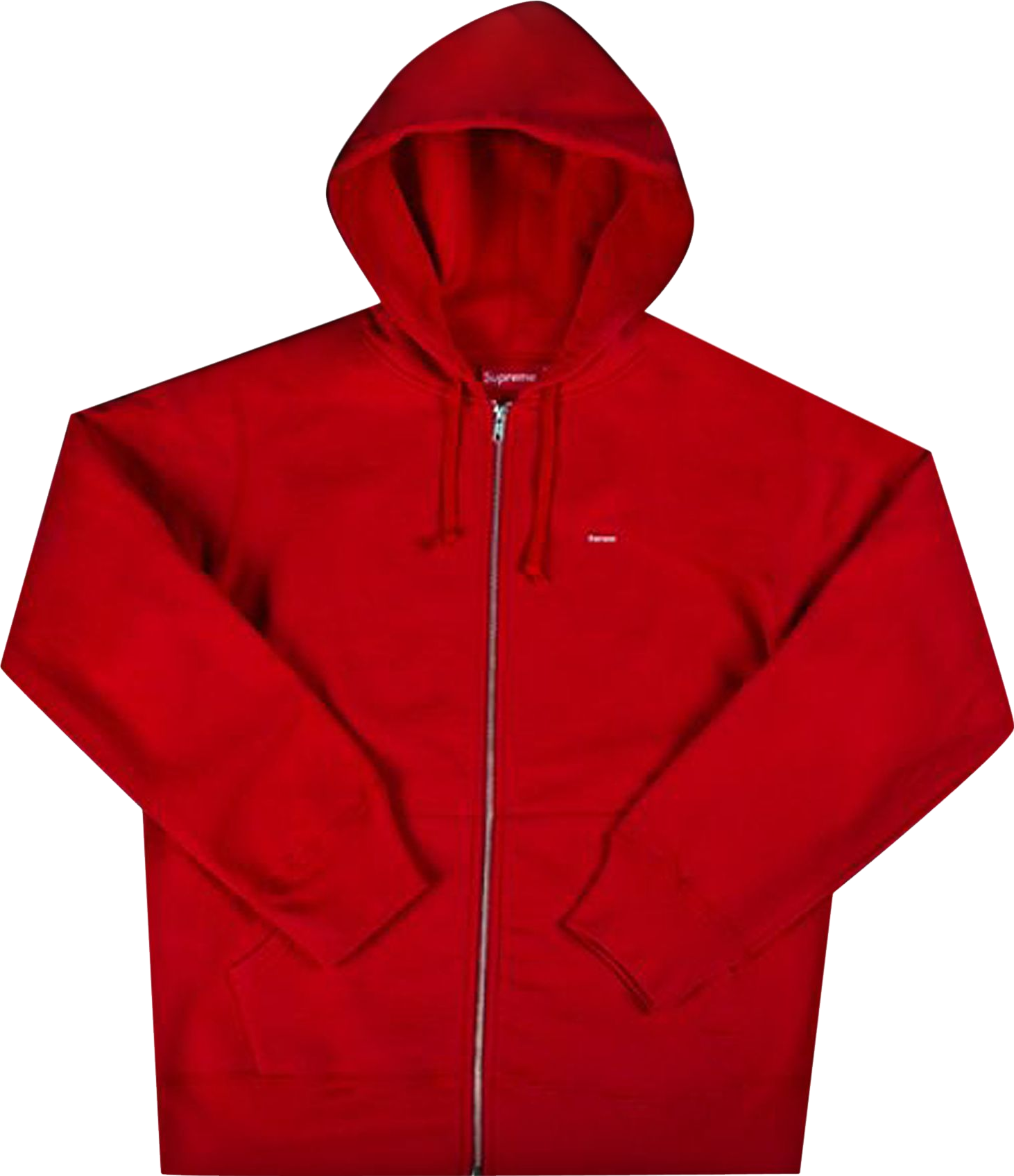 Supreme Small Box Zip Up Hooded Sweatshirt - Grey | Editorialist