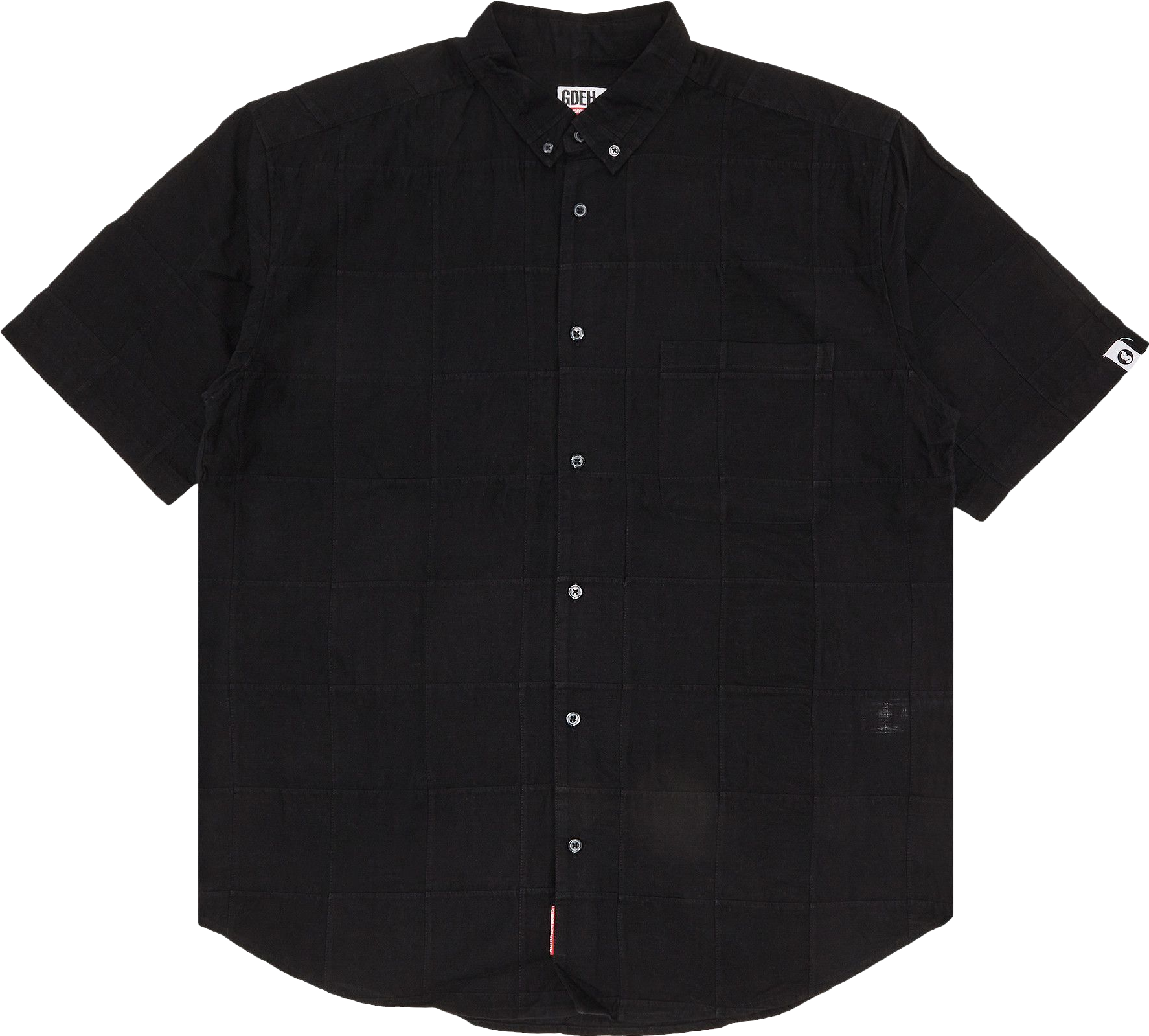 トップス L Supreme GOODENOUGH Patchwork Shirt Supreme X Goodenough Patchwork Madras Shirt - Black | Editorialist