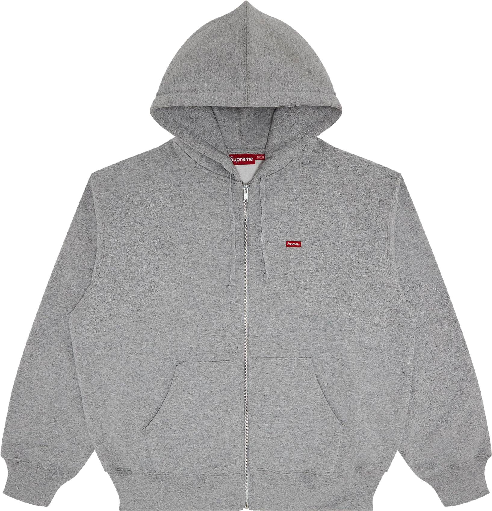 Lil…！　　supreme パーカー　グレー Supreme Small Box Zip Up Hooded Sweatshirt - Grey | Editorialist
